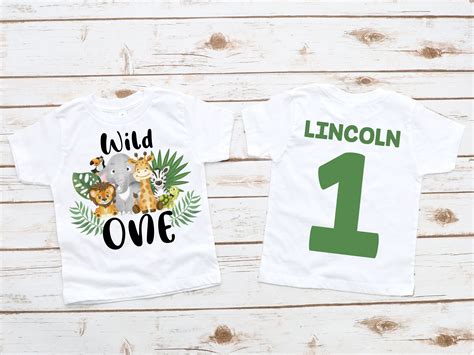 wild one birthday shirt|Wild One Shirt